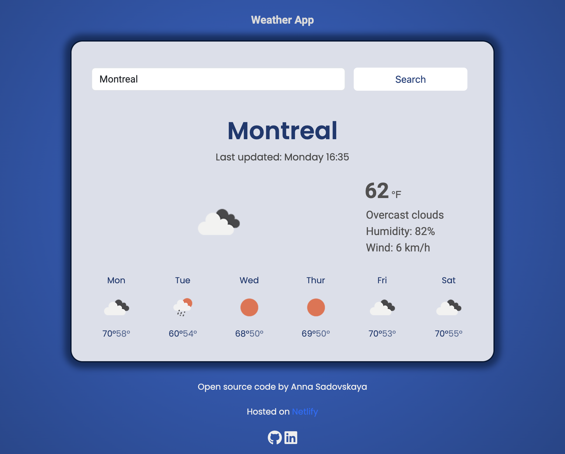 Weather App Image